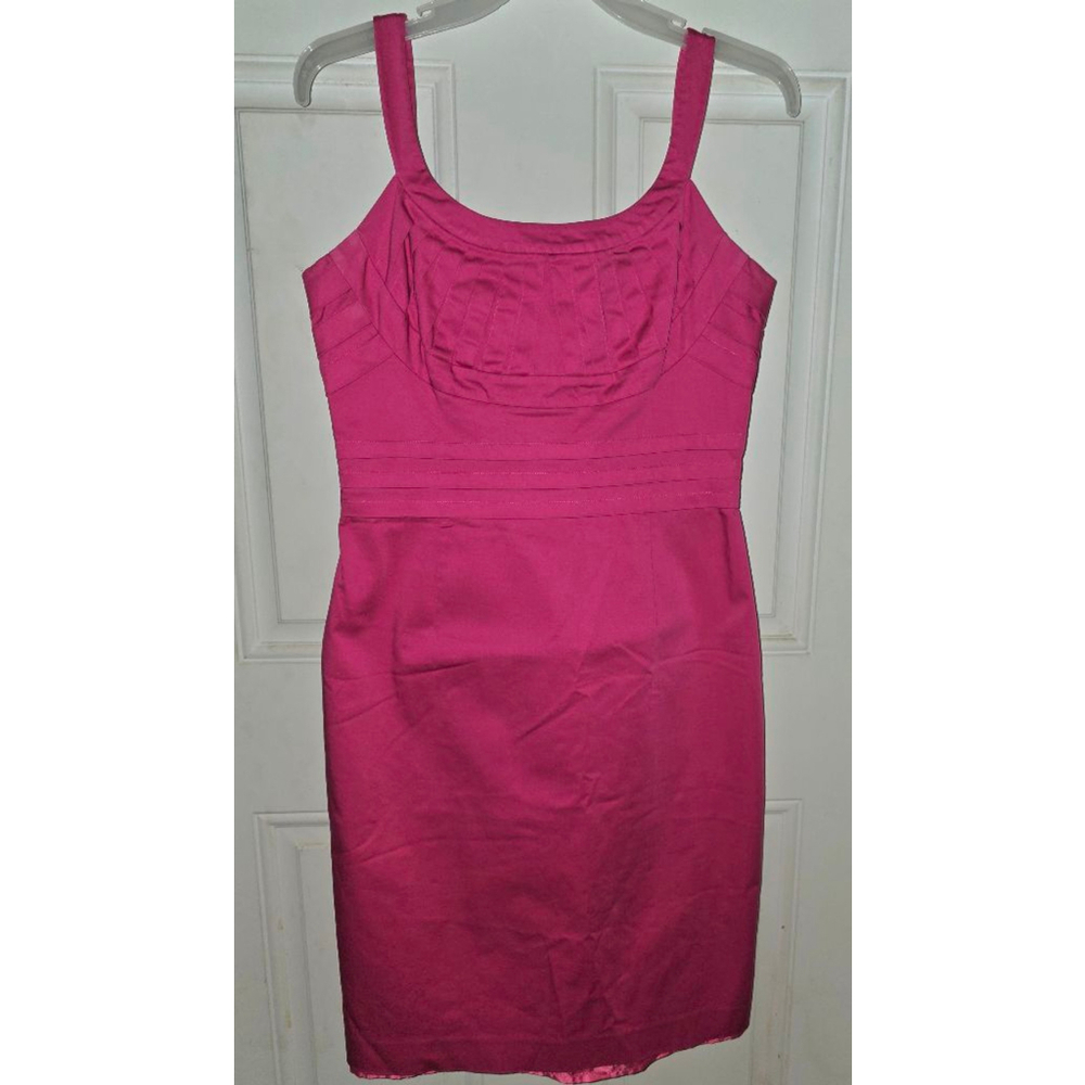 Women's Calvin Klein Pink Sleeveless Sheath Dress Size 8